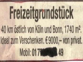 Freizeitgrundstück